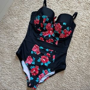 Pour Moi 34FF Underwire One Piece